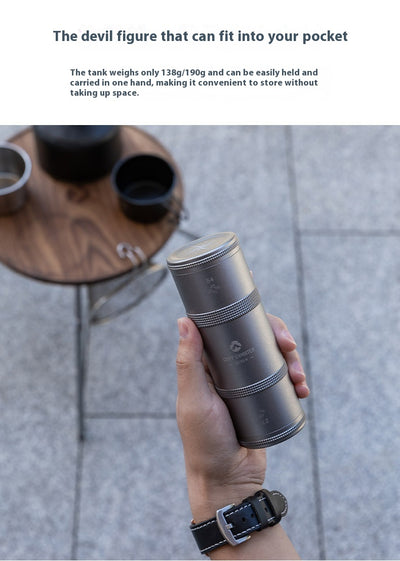 Cafetera Outdoor CC-50-H de Aluminio con Depósito Multicapa para Granos de Café - Image 26