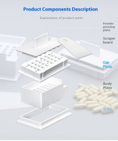 Máquina Capsuladora Manual de Polvos y Medicinas - Image 15