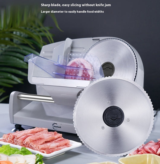 Cortadora Eléctrica de Carnes y Embutidos para el Hogar - Image 12