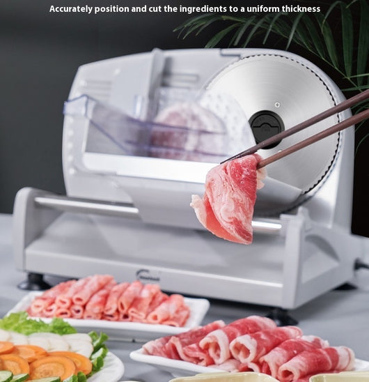 Cortadora Eléctrica de Carnes y Embutidos para el Hogar - Image 13