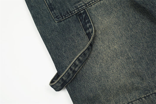 Pantalones Cargo Rotos Estilo Punk para Hombre - Image 13