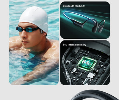 Auriculares Bluetooth de Conducción Ósea Deportivos Resistentes al Agua - Image 15