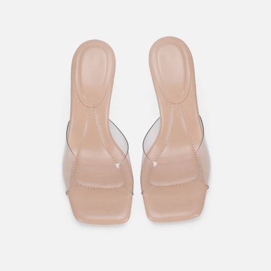 Sandalias de Tacón Alto con Tira al Tobillo y Diseño Transparente - Image 20