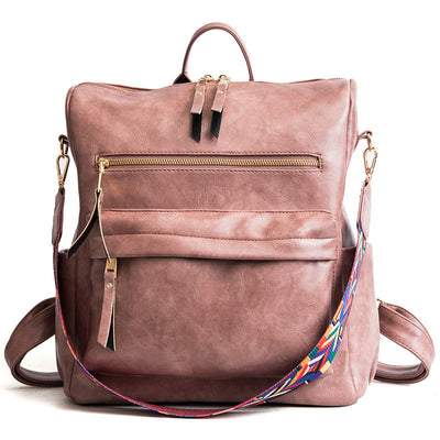 Mochila de Cuero Vintage con Gran Capacidad - Image 28