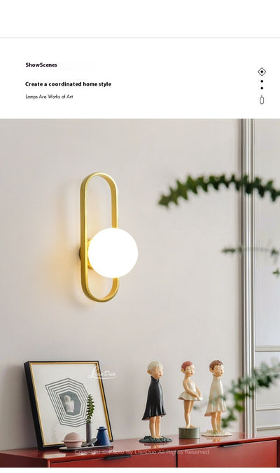 Lámpara de Pared Minimalista para Dormitorio y Pasillo - Image 22