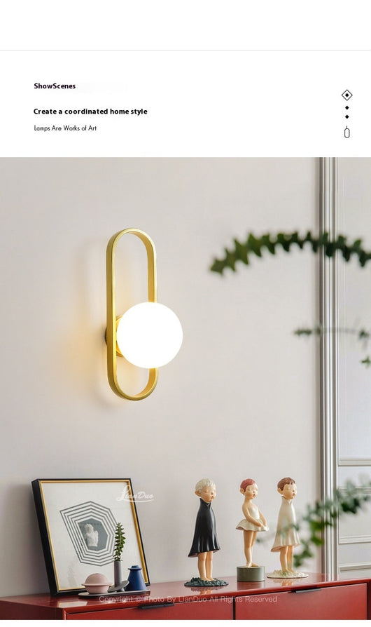 Lámpara de Pared Minimalista para Dormitorio y Pasillo - Image 22