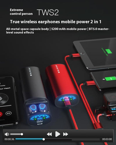 Auriculares TWS2 Bluetooth con Batería Integrada - Image 11