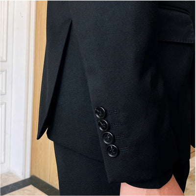 Blazer de Rayas Doble Botonadura - Traje Ejecutivo Tailored para Hombre - Image 23