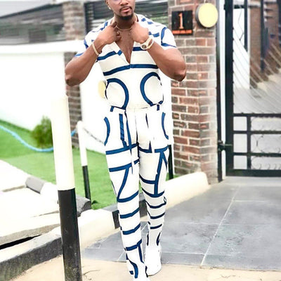 Conjunto de Pantalón y Camisa Manga Corta con Efecto 3D - Image 29