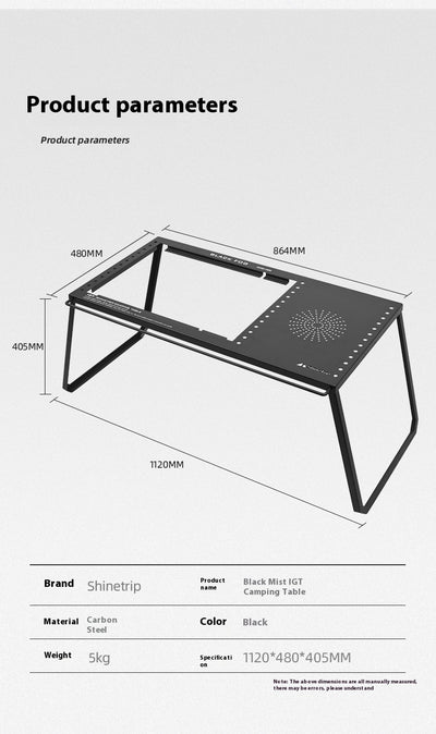 Mesa de Camping Plegable Multifuncional Portátil - Image 38