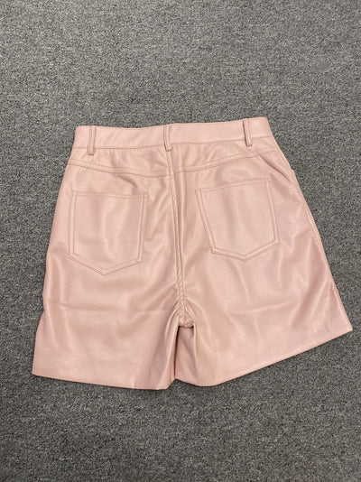 Shorts de Cuero Talle Alto para Mujer - Diseño Casual y Versátil - Image 25