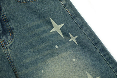 Pantalones Cortos Estampado Asterism para Hombre - Image 19