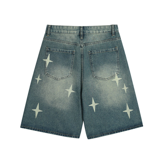Pantalones Cortos Estampado Asterism para Hombre - Image 20