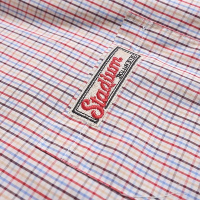 Camisa Cuadros Suelta Manga Corta para Hombre - Image 8
