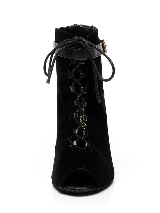 Botas Negras para Mujer con Tacón Medio y Bajo - Image 13
