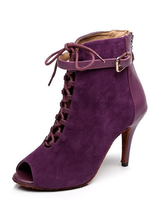 Botas Negras para Mujer con Tacón Medio y Bajo - Image 17