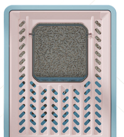 Arenero Plegable para Gatos con Cajón Deslizable, Antiolores y Antiderrames - Image 8