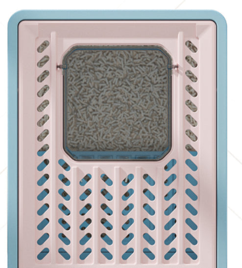 Arenero Plegable para Gatos con Cajón Deslizable, Antiolores y Antiderrames - Image 8