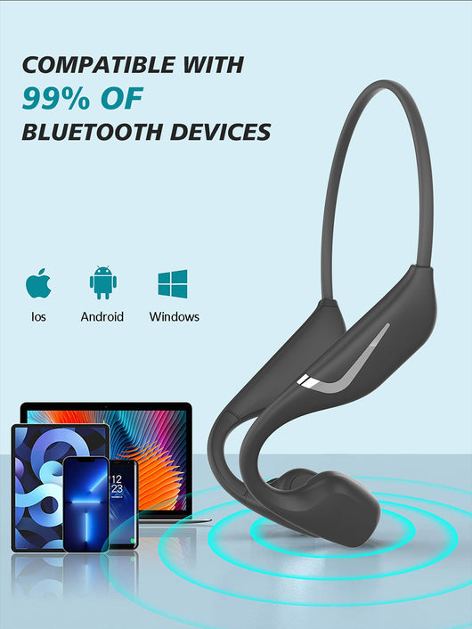 Audífonos Deportivos por Conducción Ósea con Lámpara RGB y Bluetooth IPX7 - Image 33