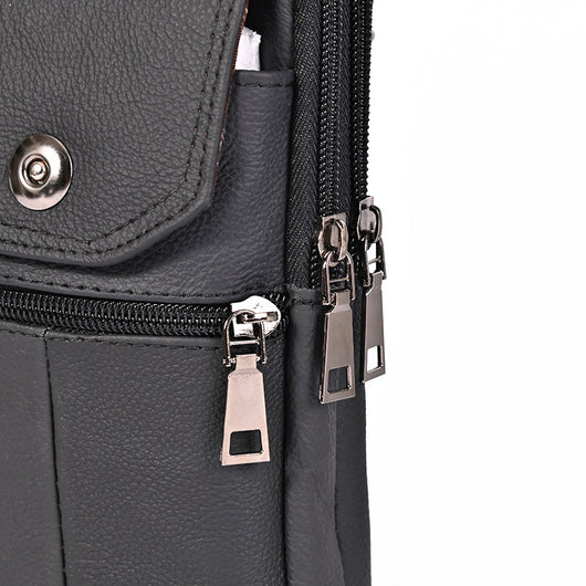Bolsa de Cintura de Cuero Multifuncional para Hombre - Estilo Outdoor - Image 30