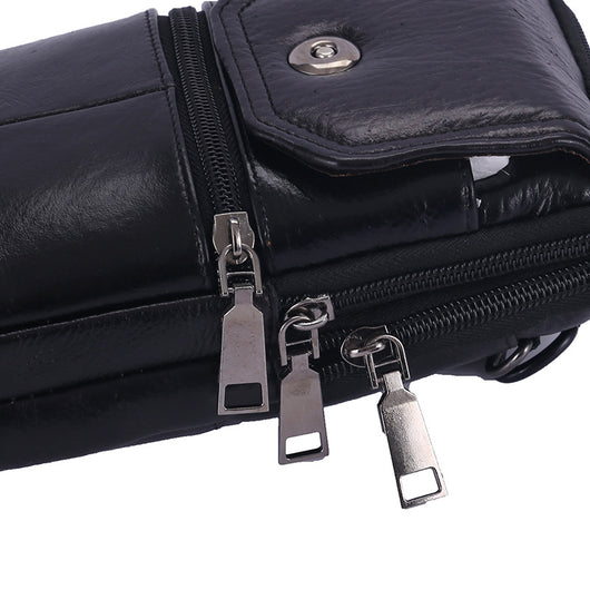 Bolsa de Cintura de Cuero Multifuncional para Hombre - Estilo Outdoor - Image 37