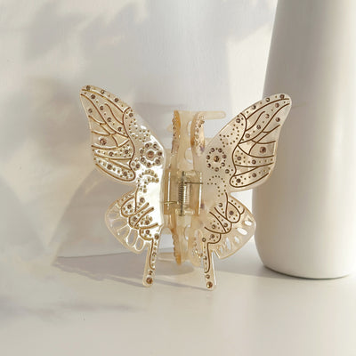 Prendedor de Cabello Mariposa Cristal Luxury Oversized - Image 15