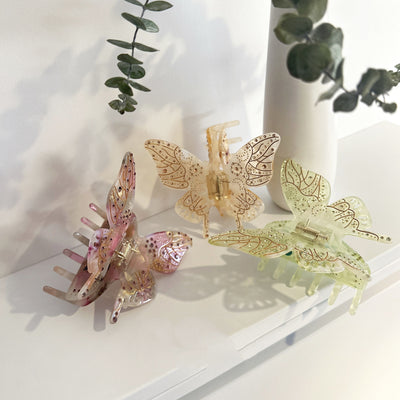 Prendedor de Cabello Mariposa Cristal Luxury Oversized - Image 16