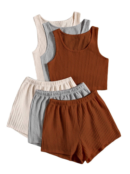 Conjunto de Verano Casual: Shorts y Chaleco de Dos Piezas - Image 16
