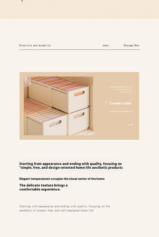 Caja Organizadora de Ropa y Accesorios con Compartimentos - Image 21