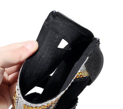 Tacones Altos para Baile Latino con Brillantes - Image 12