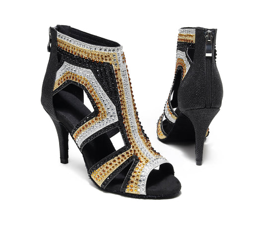Tacones Altos para Baile Latino con Brillantes - Image 13