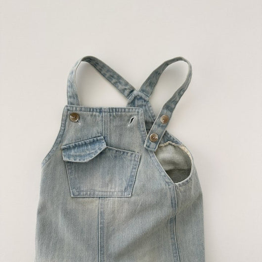 Jeans Retro de Una Pieza para Niños y Niñas - Comodidad Casual - Image 12