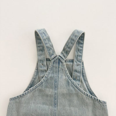 Jeans Retro de Una Pieza para Niños y Niñas - Comodidad Casual - Image 18