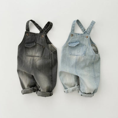 Jeans Retro de Una Pieza para Niños y Niñas - Comodidad Casual - Image 24