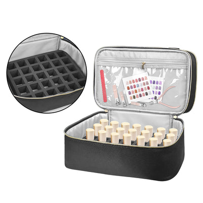 Bolsa Organizadora de Manicura de Doble Compartimento - Image 23
