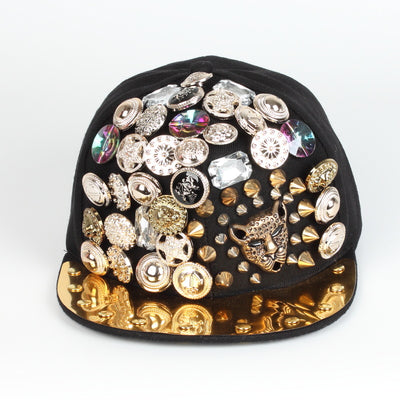 Gorra de Béisbol Calavera Leopardo con Remaches para Hombre y Mujer - Image 27