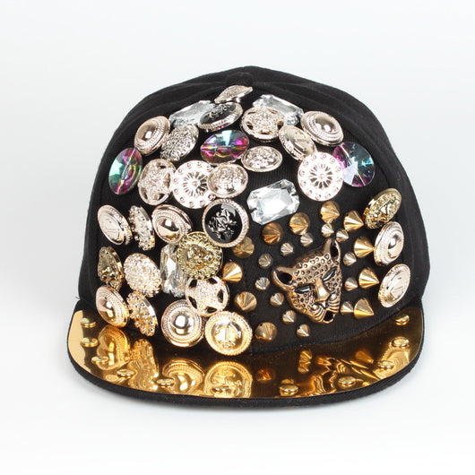 Gorra de Béisbol Calavera Leopardo con Remaches para Hombre y Mujer - Image 27