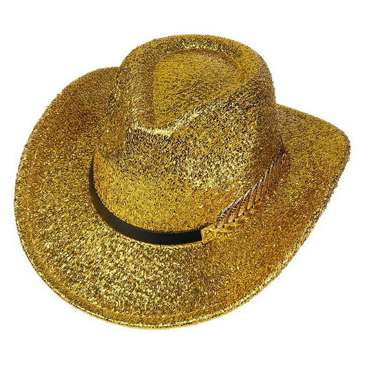 Sombrero Vaquero Fluorescente de Ala Ancha para Fiestas y Baile - Image 20