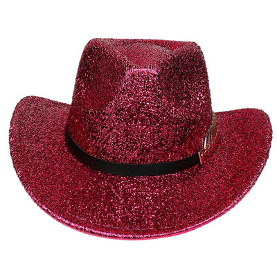 Sombrero Vaquero Fluorescente de Ala Ancha para Fiestas y Baile - Image 23