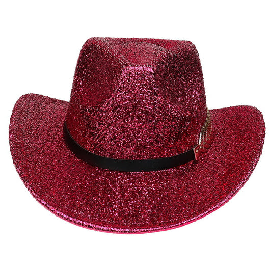 Sombrero Vaquero Fluorescente de Ala Ancha para Fiestas y Baile - Image 23