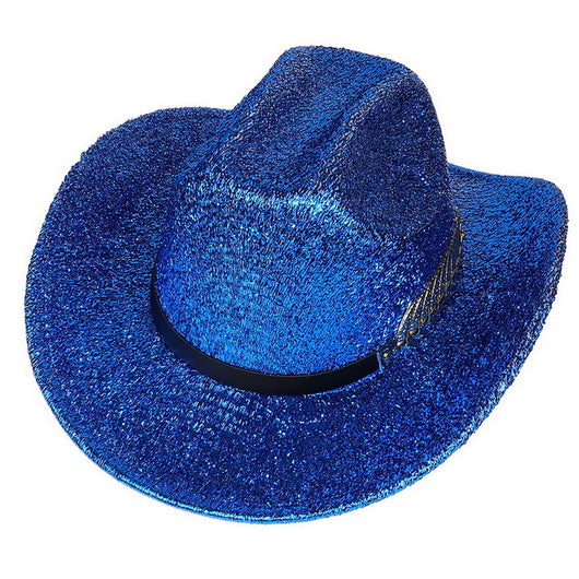 Sombrero Vaquero Fluorescente de Ala Ancha para Fiestas y Baile - Image 26