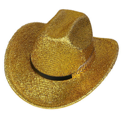 Sombrero Vaquero Fluorescente de Ala Ancha para Fiestas y Baile - Image 30