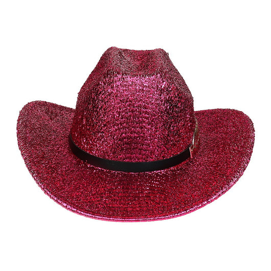 Sombrero Vaquero Fluorescente de Ala Ancha para Fiestas y Baile - Image 31