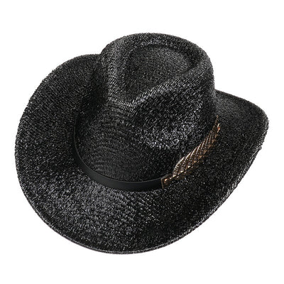 Sombrero Vaquero Fluorescente de Ala Ancha para Fiestas y Baile - Image 33