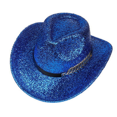 Sombrero Vaquero Fluorescente de Ala Ancha para Fiestas y Baile - Image 34