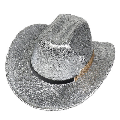 Sombrero Vaquero Fluorescente de Ala Ancha para Fiestas y Baile - Image 35