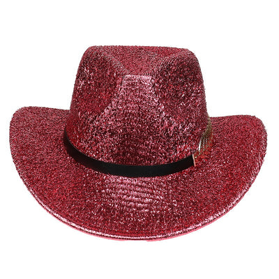 Sombrero Vaquero Fluorescente de Ala Ancha para Fiestas y Baile - Image 41