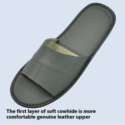 Sandalias de Cuero Premium con Suela Antideslizante para Casa - Image 28