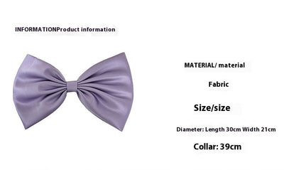 Collar Sexy con Moño Púrpura - Accesorio Elegante para Cuello - Image 34