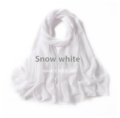 Pañuelo Chiffon Perla Multiuso - Velo Elegante para Cabello y Cuello - Image 103